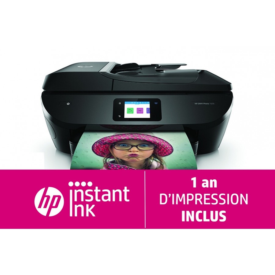 Hp PACK ENVY PHOTO 7830 + 1 AN INSTANT INK n°2