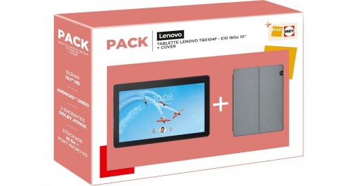 Tablette tactile Lenovo Tab M10 3ème génération + coque de protection -  DARTY Guyane