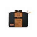 Port Housse Torino sleeve universelle noire pour ordinateur portable 12"
