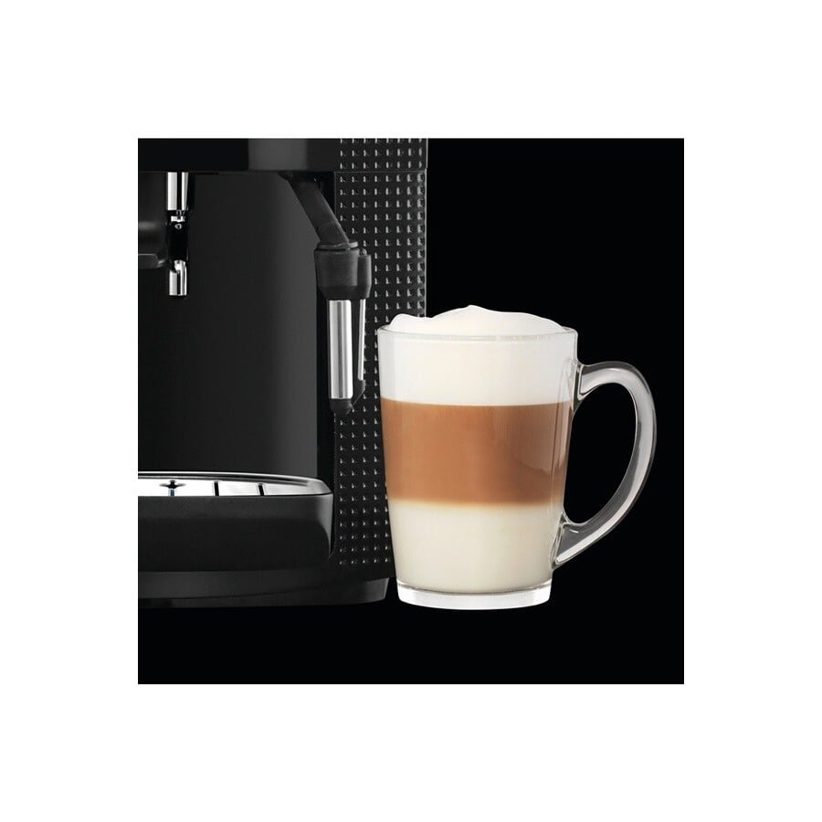 Krups ESSENTIAL Noire Expresso broyeur à café grains YY4540FD + 2 paquets café Starbucks n°9