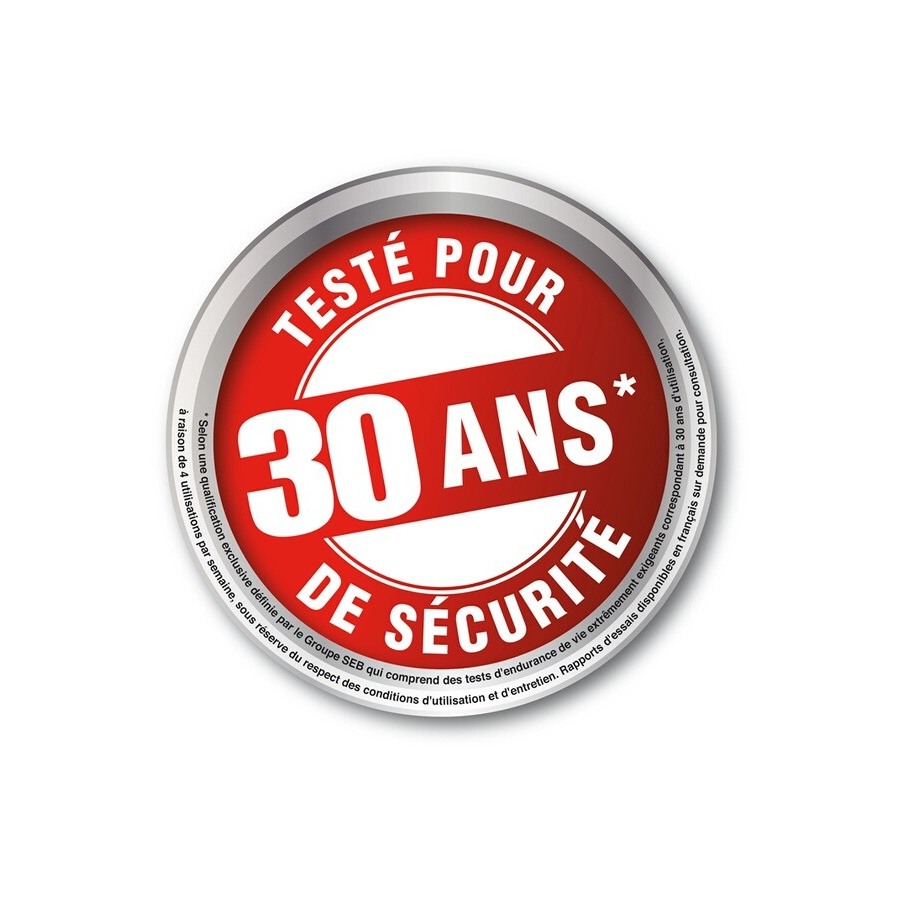 SEB ClipsoMinut' Easy + bleu Cocotte-minute® 9L Poignées rabattables  P4904916