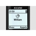 Alcatel Tél sans fil DECT avec répondeur