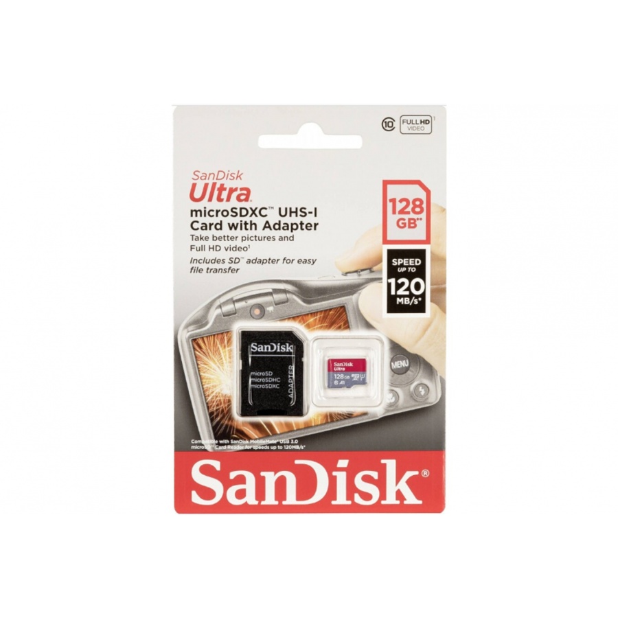 Sandisk Micro SDXC ULTRA A1 128GB