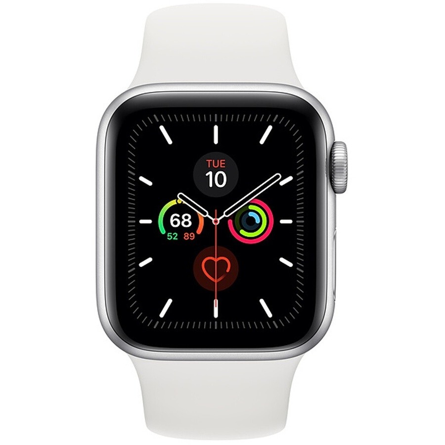 Apple Watch Series 5 GPS 40mm Alu Argent / Blanc n°1