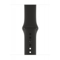 Apple Watch Series 5 GPS 40mm, Boitier Aluminium Gris Sidéral avec Bracelet Sport Noir