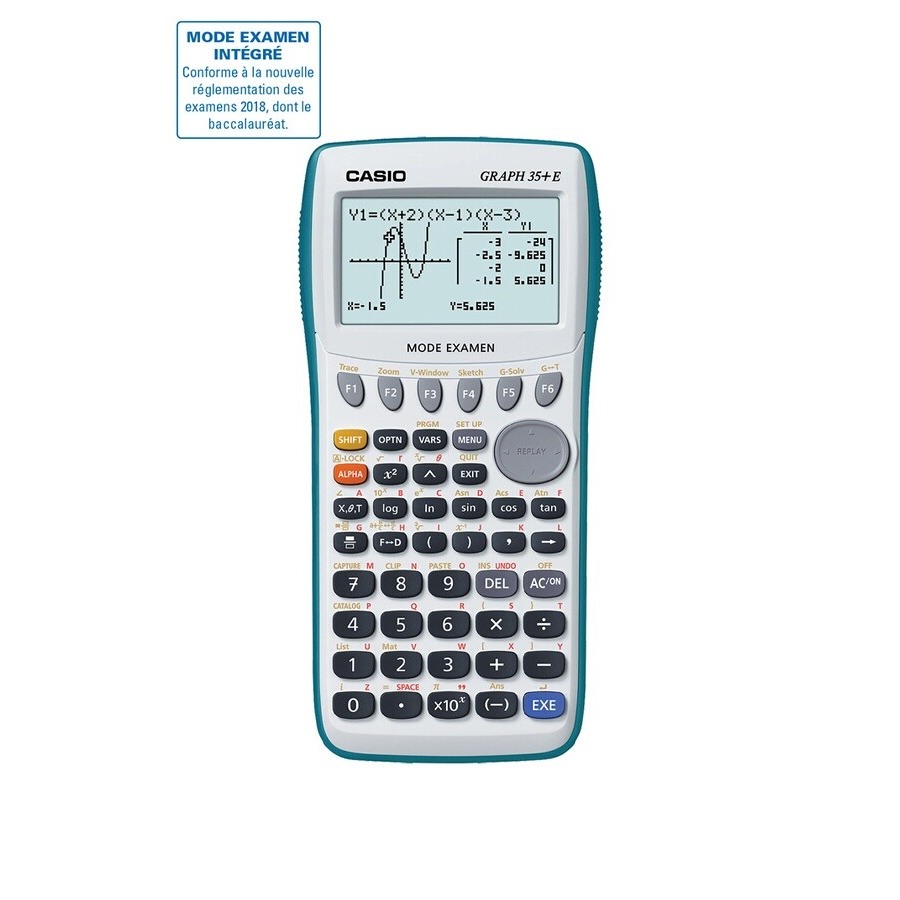 Calculatrice Casio GRAPH 35+ E - DARTY Guyane