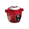 Moulinex Moulinex Multicuiseur Cookéo+ YY4393FB Rouge + 2 livres de recettes inclus