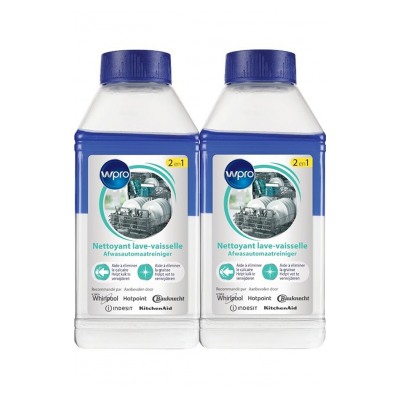 Wpro LOT DE 2 NETTOYANTS LAVE-VAISSELLE
