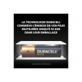 Duracell Pack de 4 piles alcalines AA Duracell Plus, 1,5V LR06