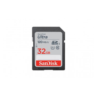 Sandisk SDHC ULTRA 32GO 120Mo/s