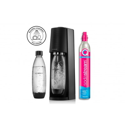 SODASTREAM TERRA NOIR +2 BOUTEILLES