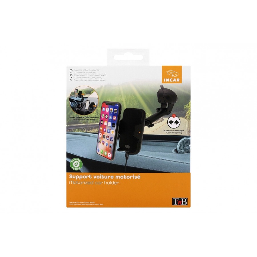Accessoire photo pour smartphone Tnb Pack support motorisé 3 en 1 +  chargeur allume-cigare + câble Micro USB - noir - DARTY Guyane