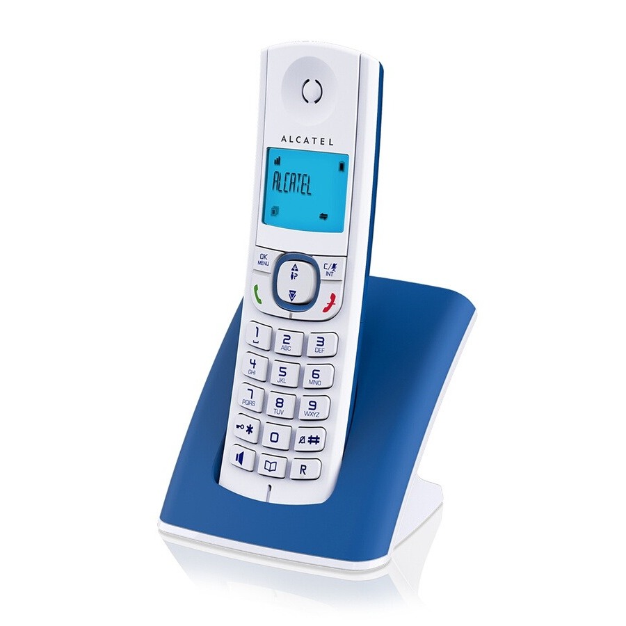 Téléphone sans fil ALCATEL F 860 Solo Gris - Téléphone fixe BUT