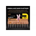 Duracell Pack de 12 piles alcalines AA Duracell Plus, 1,5V LR06