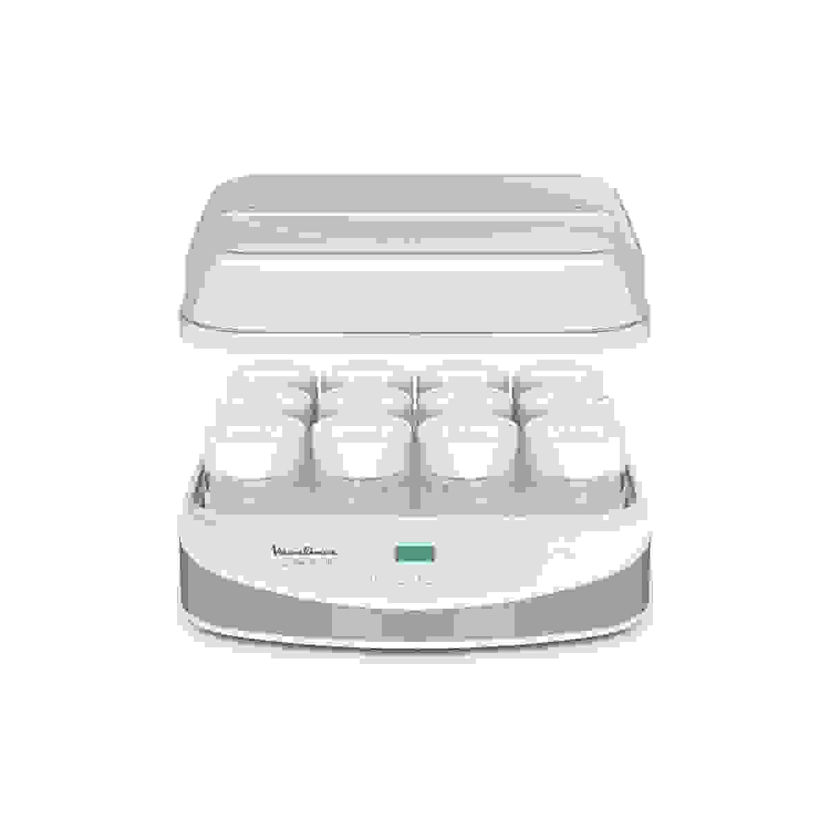 YAOURTIÈRE MOULINEX AUTOMATISME Total + Pots Blanche Et Orange Vintage EUR 35,00 - FR