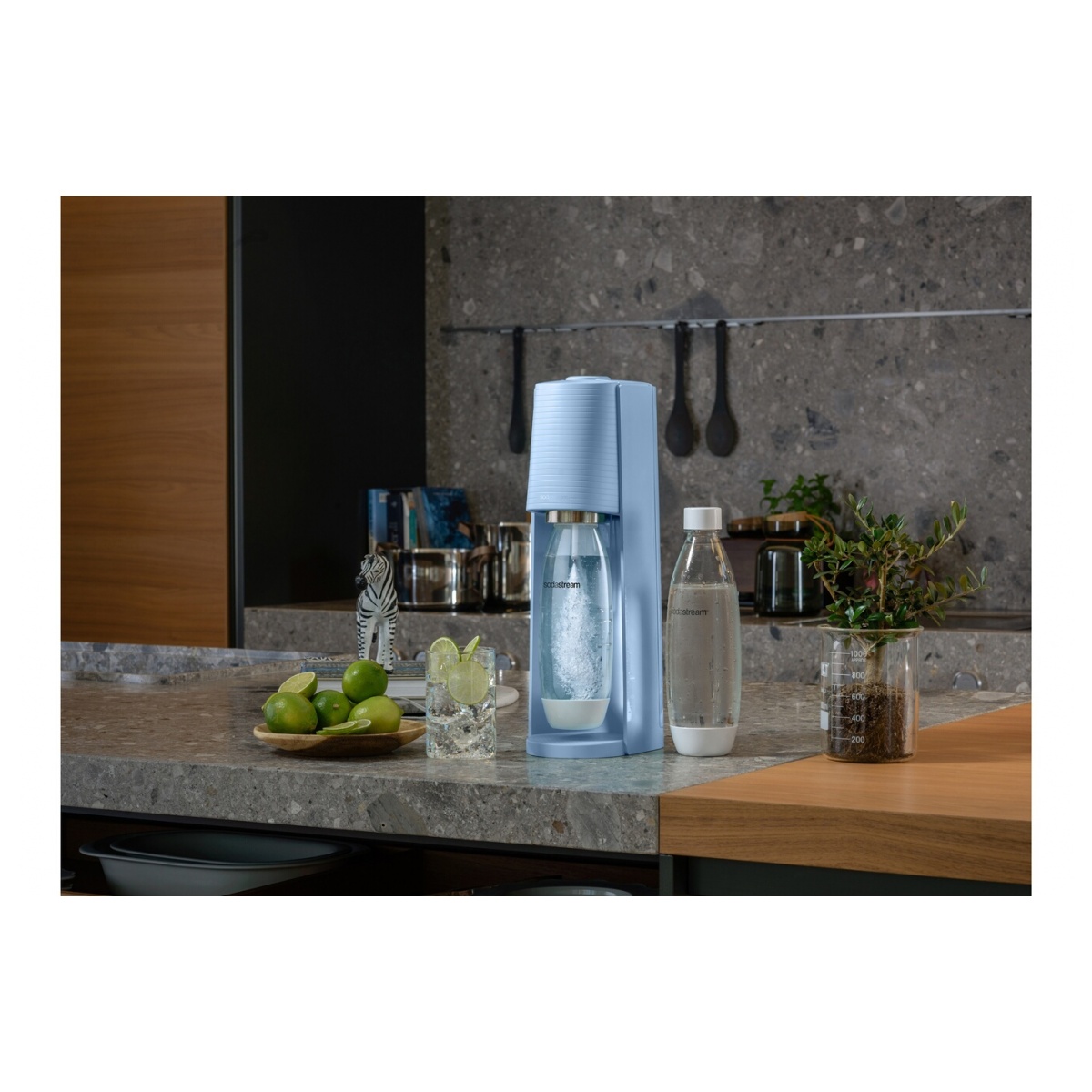 Carafe filtrante Machine à soda Sodastream TERRA Bleue Promo DARTY Guyane