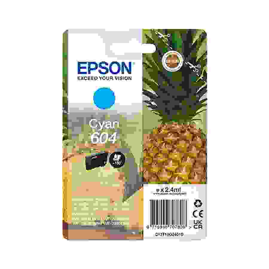 Epson 604 ANANAS CYAN n°1