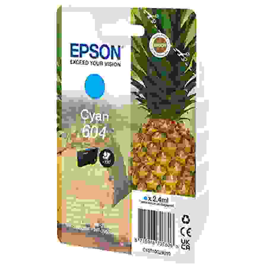 Epson 604 ANANAS CYAN n°2