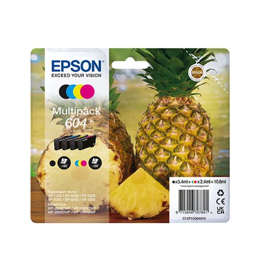 Epson PACK 604 ANANAS 4 COULEUR n°1