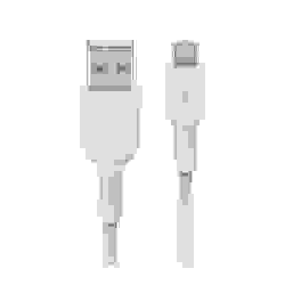 Belkin Cable en pvc, USB-A vers Micro-USB, longueur 1m, blanc