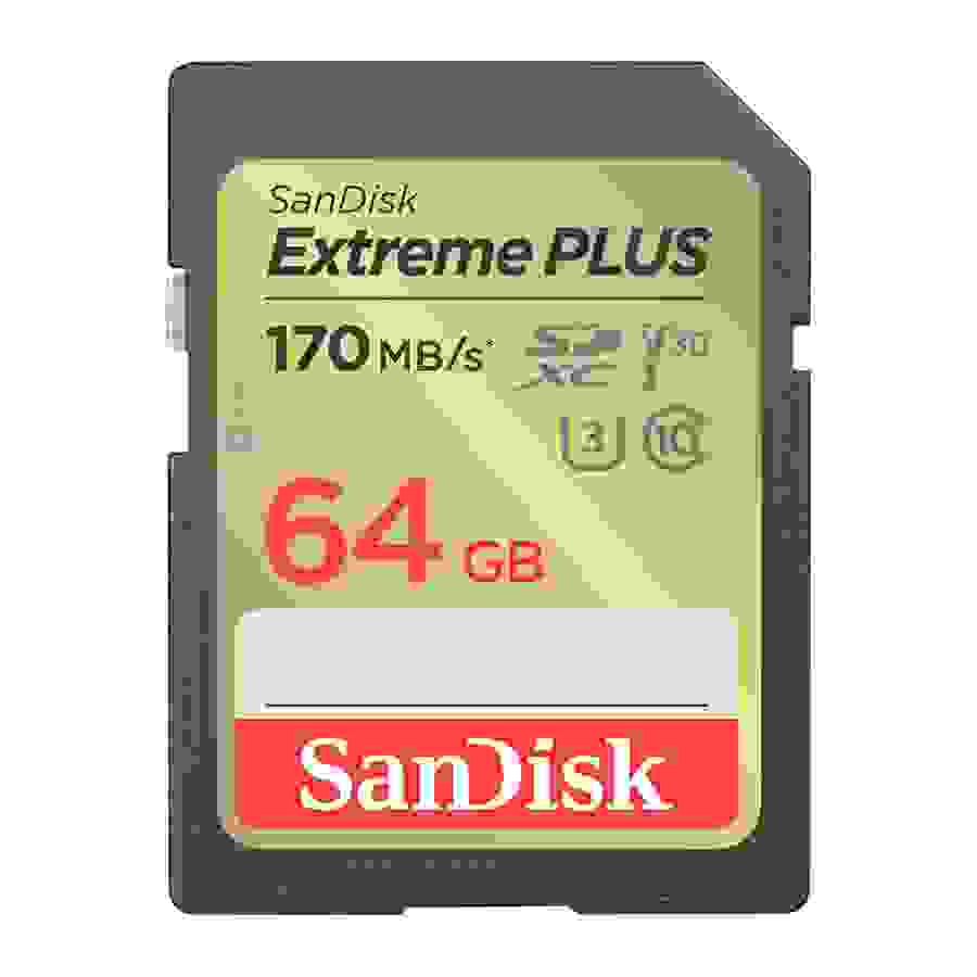 Sandisk Extreme PLUS 64GB SDXC 170MB/s
