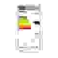 Indesit Hotte, decorative 80cm, Verticale, Alu+Verre, aspiration min/max 400/647 m3/h, niveau sonore min/max 59/70 dB(A), Classe B, filtre a charbon inclus