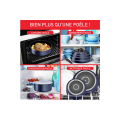 Tefal Batterie de cuisine 8 pieces  Ingenio Easy Cook N Clean Empilable Bleu paillete L1579802