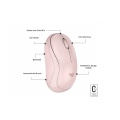 Logitech M240 Souris Bluetooth, Sans fil, Compacte, Portable, Suivi fluide - Rose