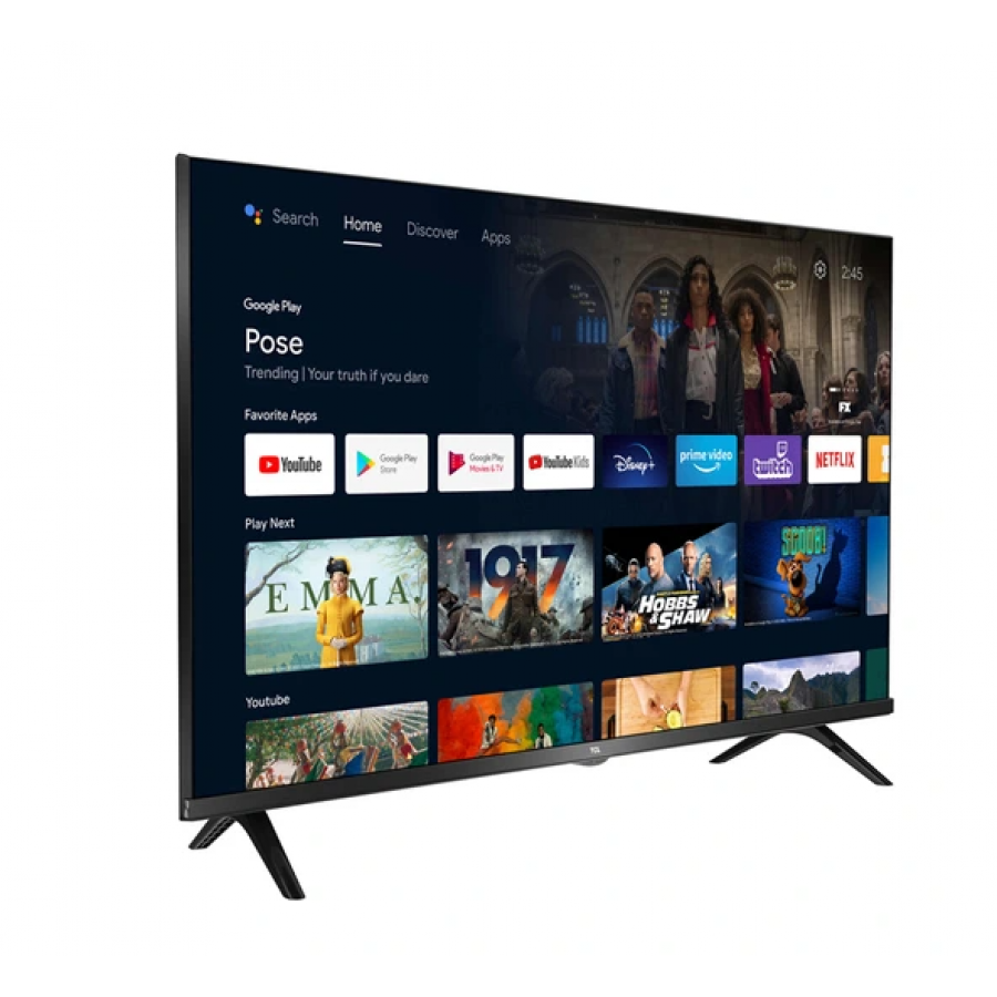 Tcl 32S6203 32" HD HDR sans bord Android TV 2022 n°2
