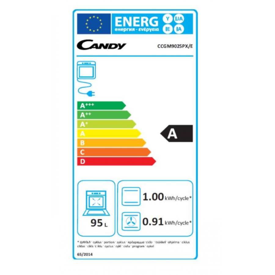 CANDY CECCGM9025PXE n°2