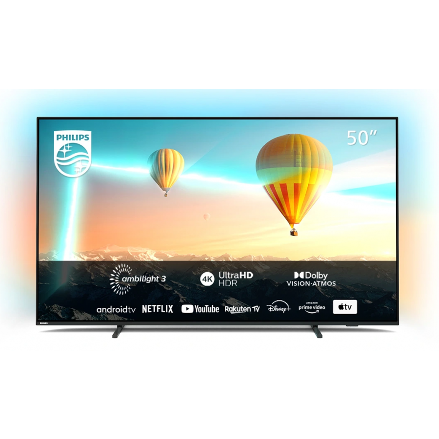 Télévision Philips 50PUS8007 50''Ambilight TV 4K UHD Android 2022