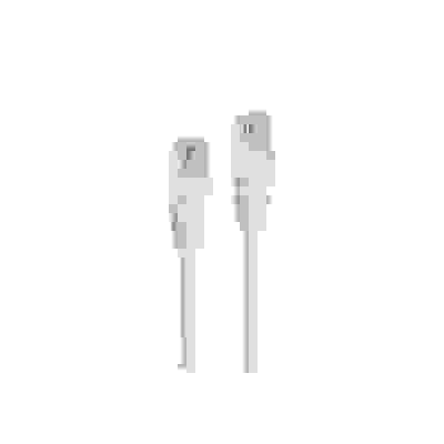 Accsup CABLE RJ45 CAT6 DROIT 1M BLANC