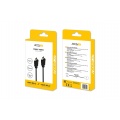 Accsup CABLE HDMI 1.4 1080P AVEC ETHERNET 1,2M NOIR