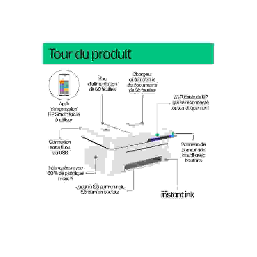 Hp DeskJet 4230e Tout-en-un n°2