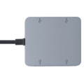 Accsup HUB USB-C vers 4 PORTS USB 3.0 NOIR