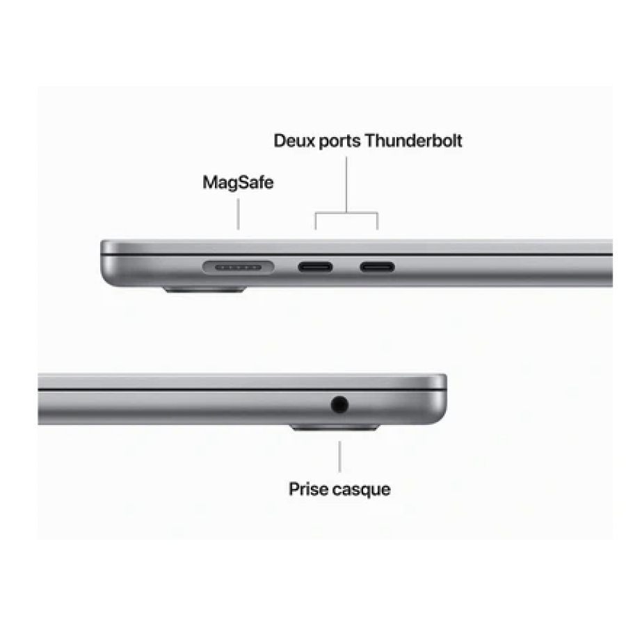 Apple MacBook Air 15,3'' 256Go SSD 8Go RAM Puce M2 n°9