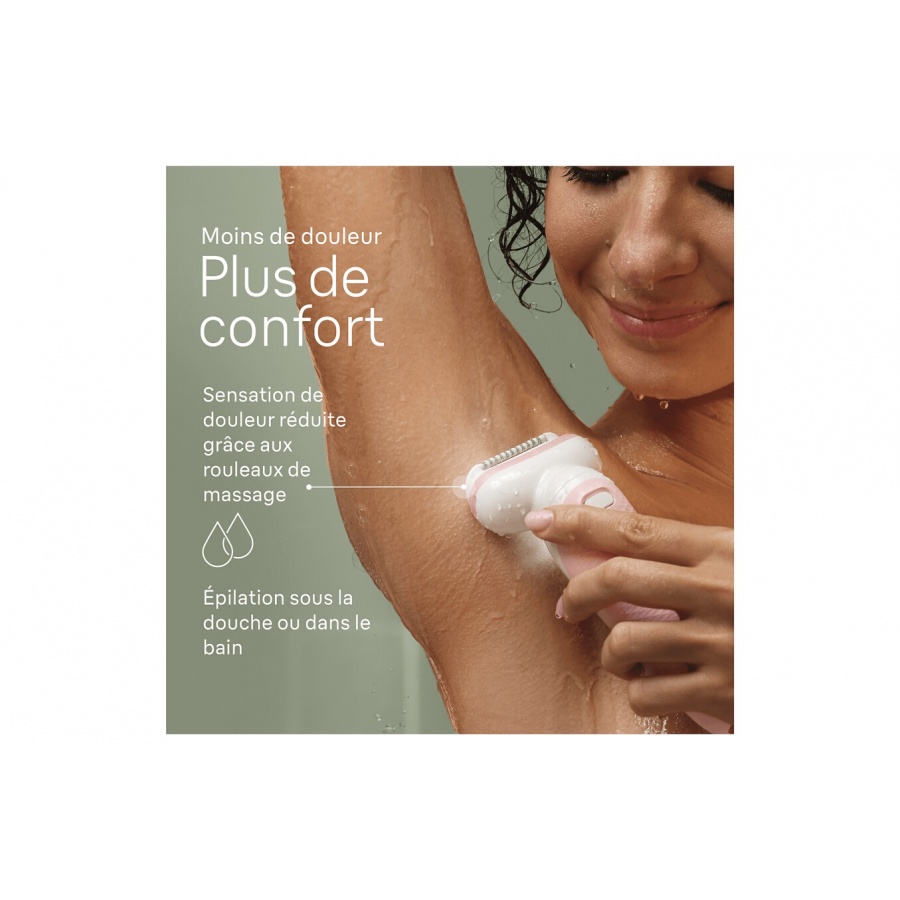 BRAUN SILK EPIL 9 SES9-000 BLANC-ROSE n°5