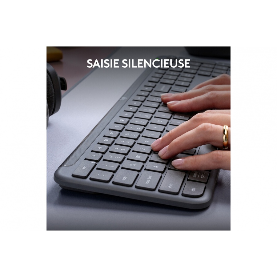 Logitech Signature Slim K950, sans fil- Graphite n°6
