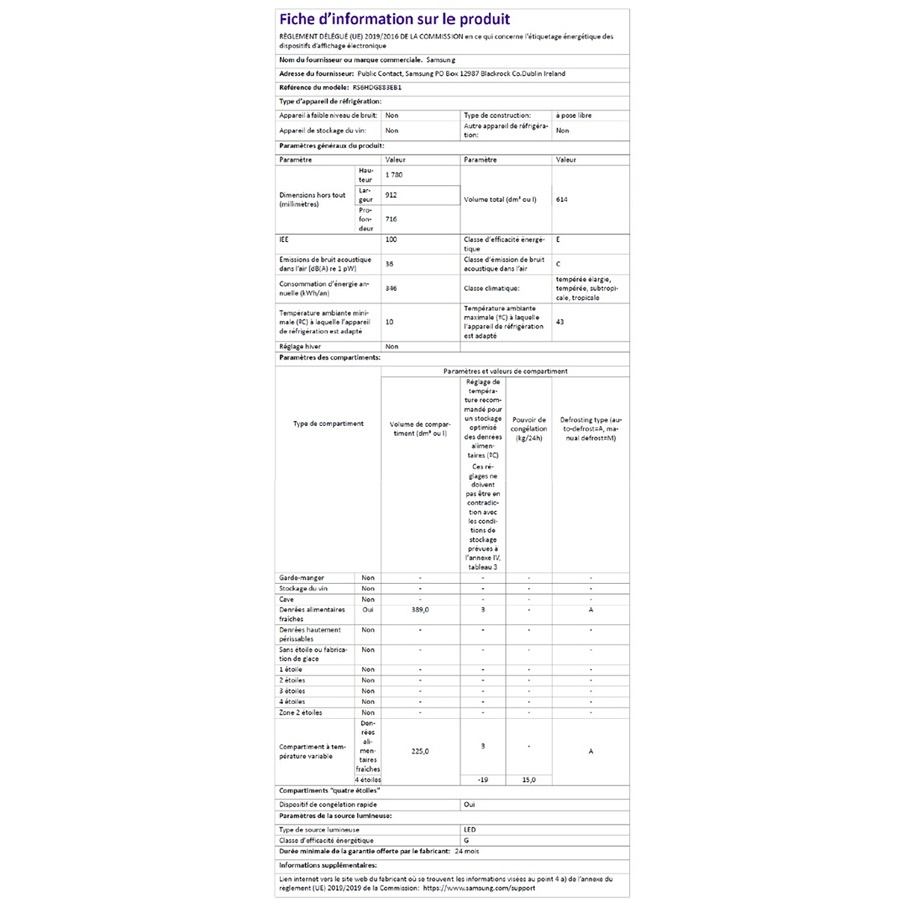 Samsung RS6HDG883EB1 n°13