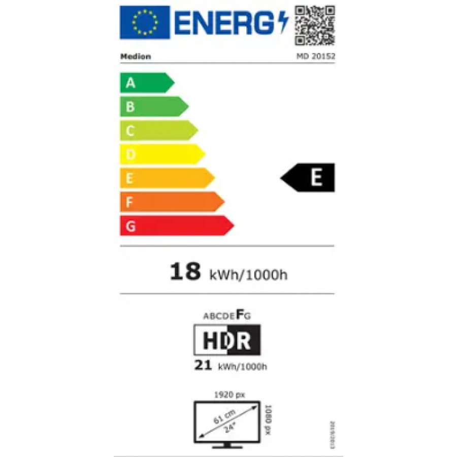 Medion MONITEUR 23,8 FHD FLAT MD20152 n°2