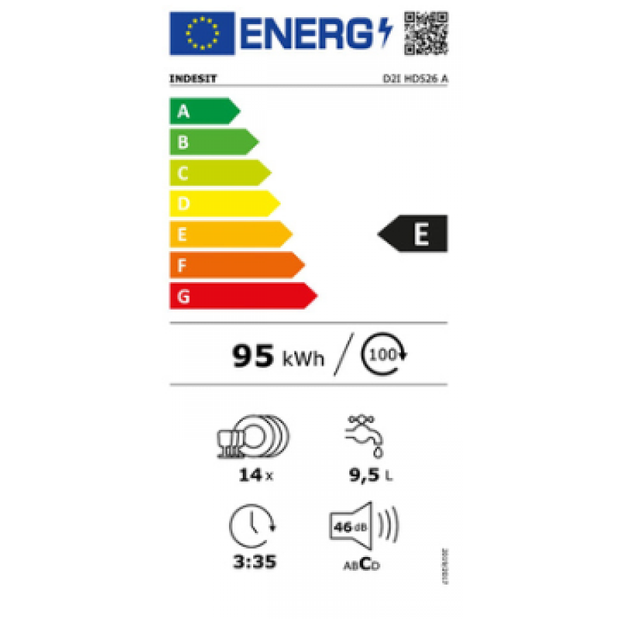 Indesit D2IHD526A - ENCASTRABLE 60 CM n°7