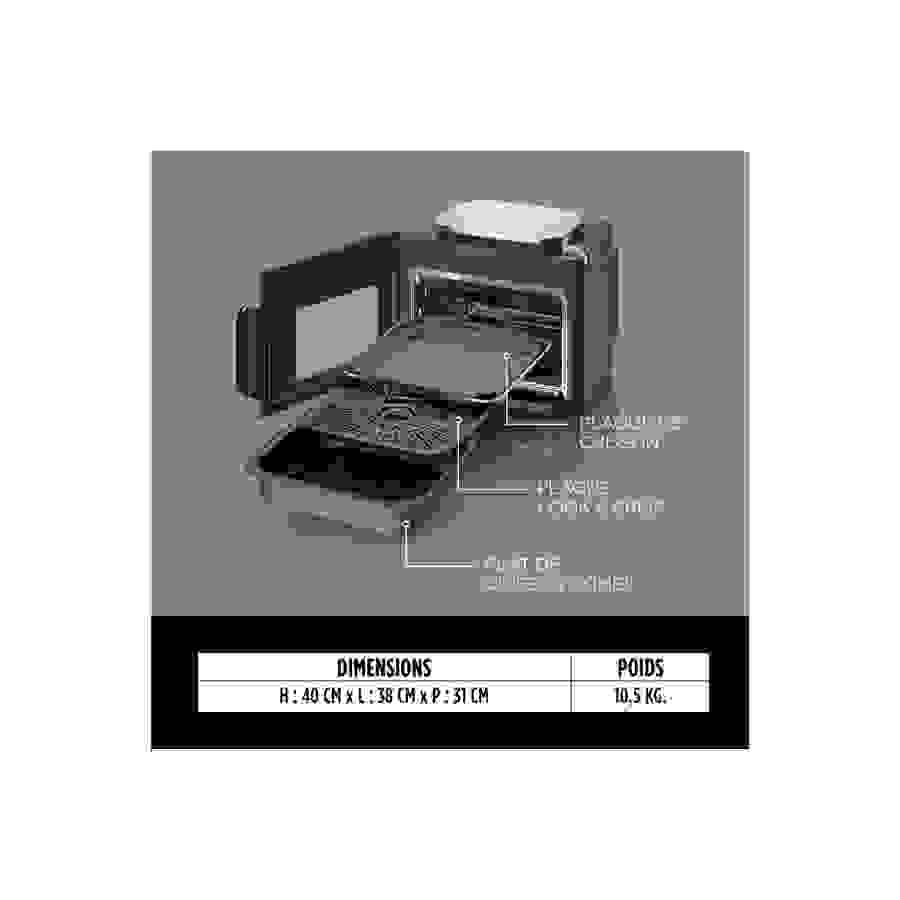 Ninja Combi Multicuiseur, four et friteuse sans huile 12-en-1 SFP700EU n°8