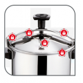 Seb Authentique 6 L Cocotte-minute P0530700