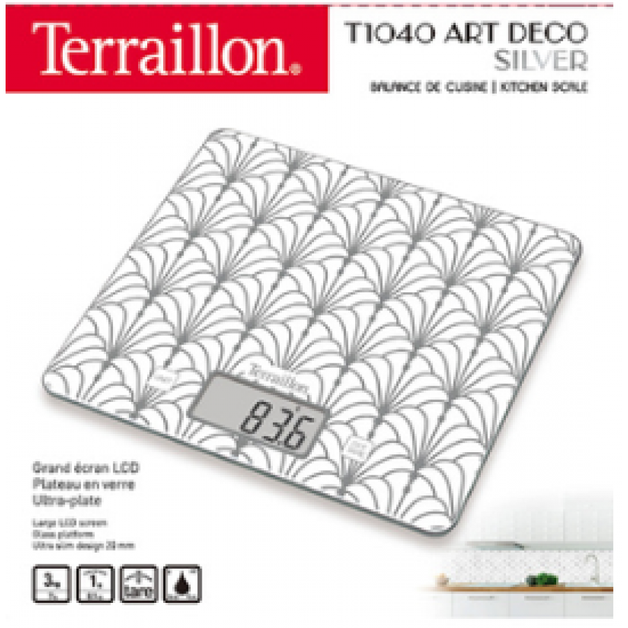 Terraillon T1040 Art Deco Silver n°2