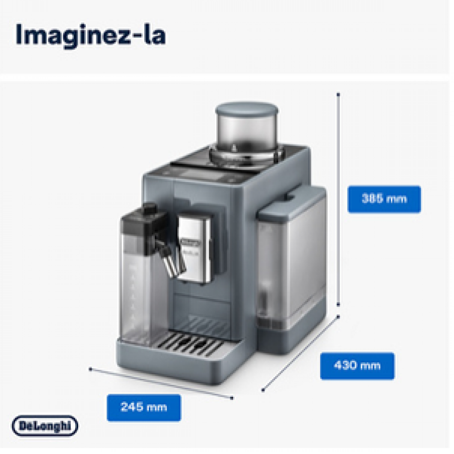 Delonghi FEB4455.G RIVELIA Gris n°4