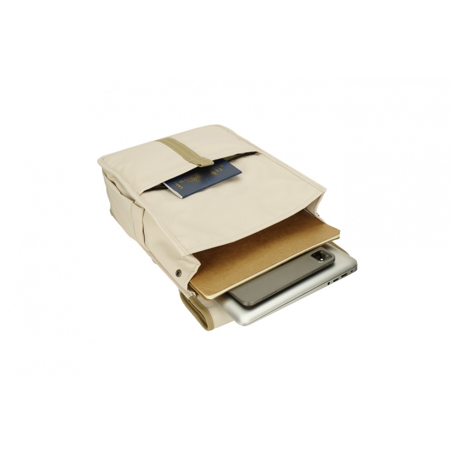 Accsup SAC A DOS IMPERMEABLES BEIGE 13-14'' n°3