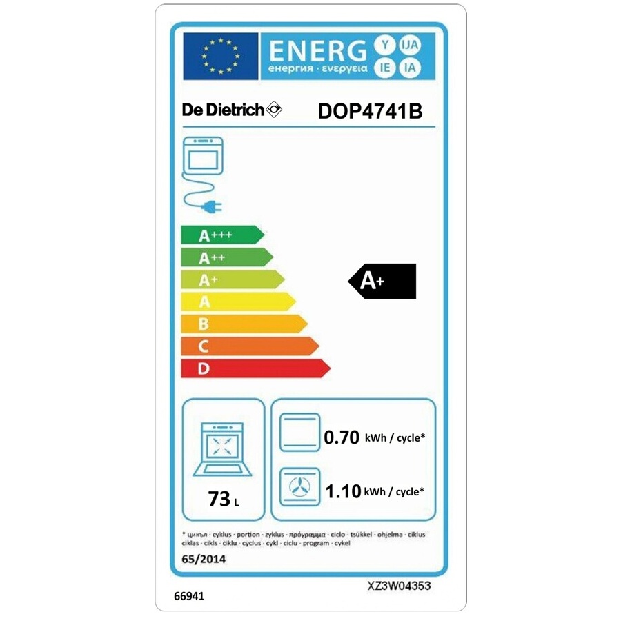 DE DIETRICH  DOP4741B n°6