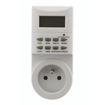 Zenitech PROGRAMMATEUR DIGITAL  HEBDOMADAIRE