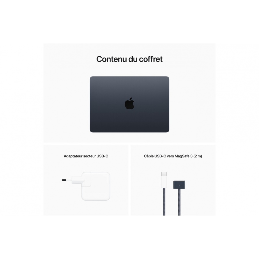 APPLE MACBOOK AIR 13 256GO SSD 16GO MINUIT n°10