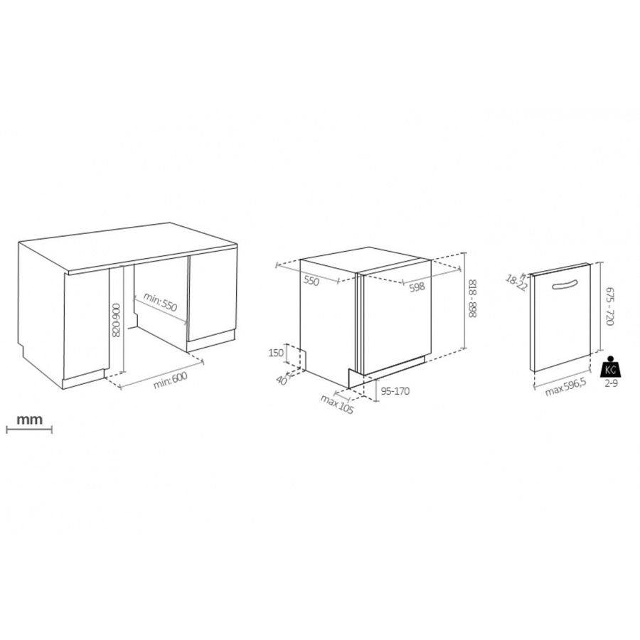 CANDY CI 4C4F0PA n°17